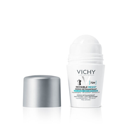 Deodorant Roll-on Invisible Resist 72H, 50 ml, Vichy 618258