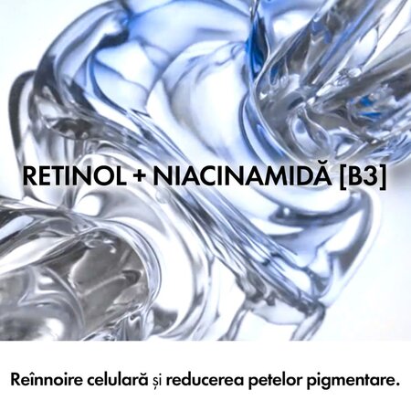 Crema de noapte antirid, antipete pigmentare cu Retinol Pur si Niacinamida Liftactiv B3, 50ml, Vichy 729969