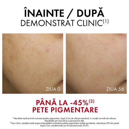 Crema de noapte antirid, antipete pigmentare cu Retinol Pur si Niacinamida Liftactiv B3, 50ml, Vichy 729968