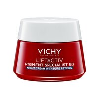 Crema de noapte antirid, antipete pigmentare cu Retinol Pur si Niacinamida Liftactiv B3, 50ml, Vichy