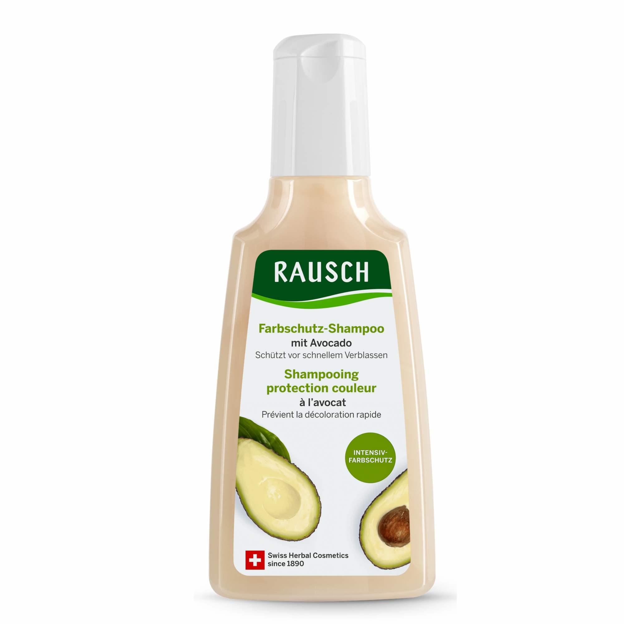 Sampon pentru par vopsit cu avocado, 200 ml, Rausch