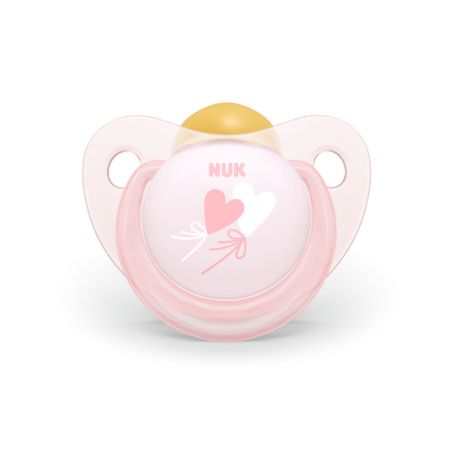 Suzete din latex Baby Blue&Rose, 6-18 luni, roz, Nuk 456176