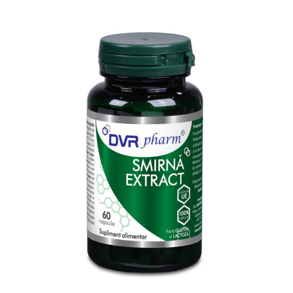 Extract de Smirna, 60 capsule, DVR Pharm