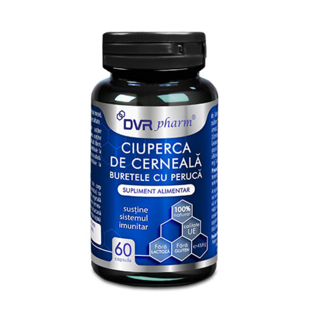 Ciuperca de cerneala, 60 capsule, DVR Pharm