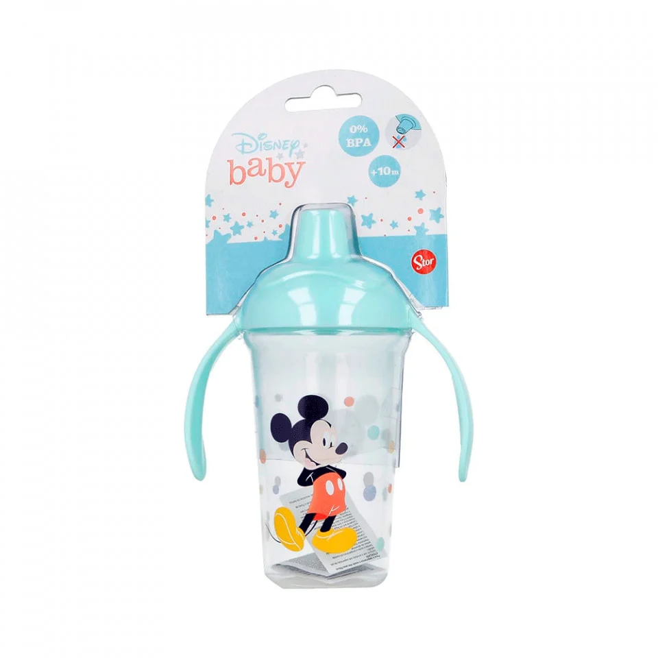 Cana anticurgere cu manare Disney Mickey, 295ml, Stor