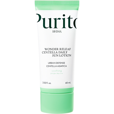 Crema de fata Centella Daily Sun Lotion SPF 50+ Wonder Releaf, PA++++, 60 ml, Purito