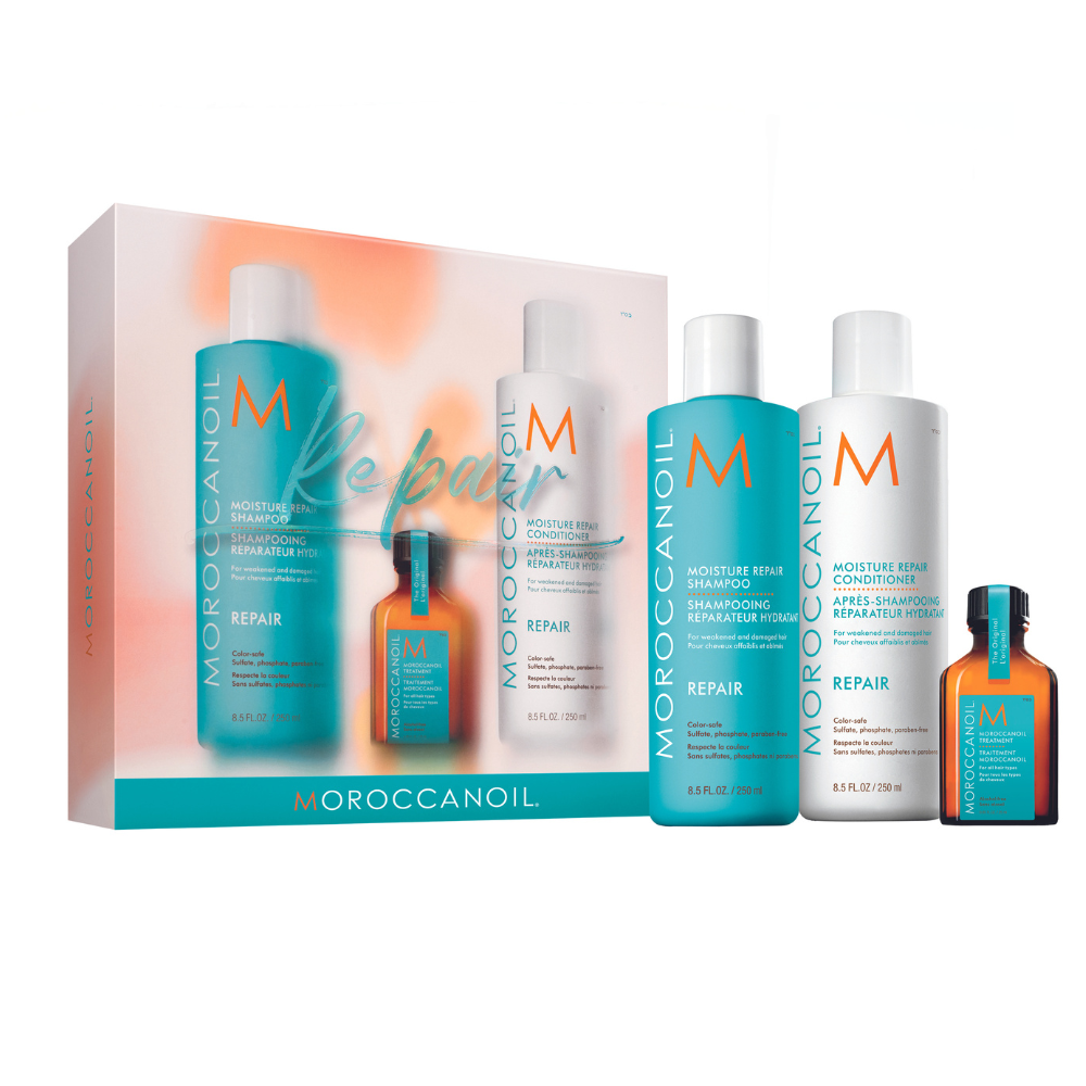 Set pentru repararea parului Repair Spring, Moroccanoil