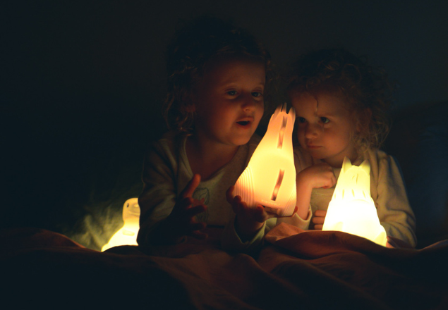 Lampa de veghe din silicon KidyNight, Kidywolf