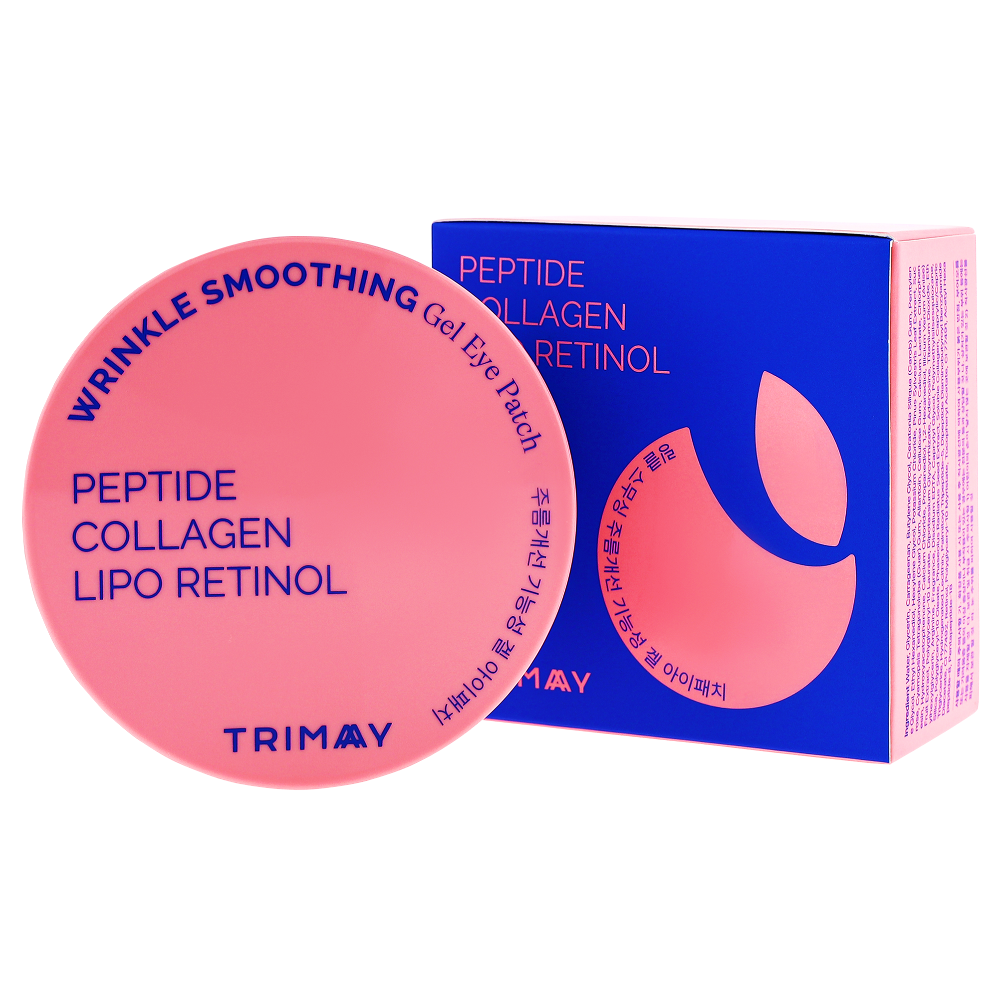 Masca gel antirid pentru ochi, 84g, 60 patch-uri, Trimay