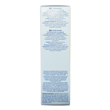 Crema pentru iritatia de scutec Baby, 100 ml, Nivea 618610