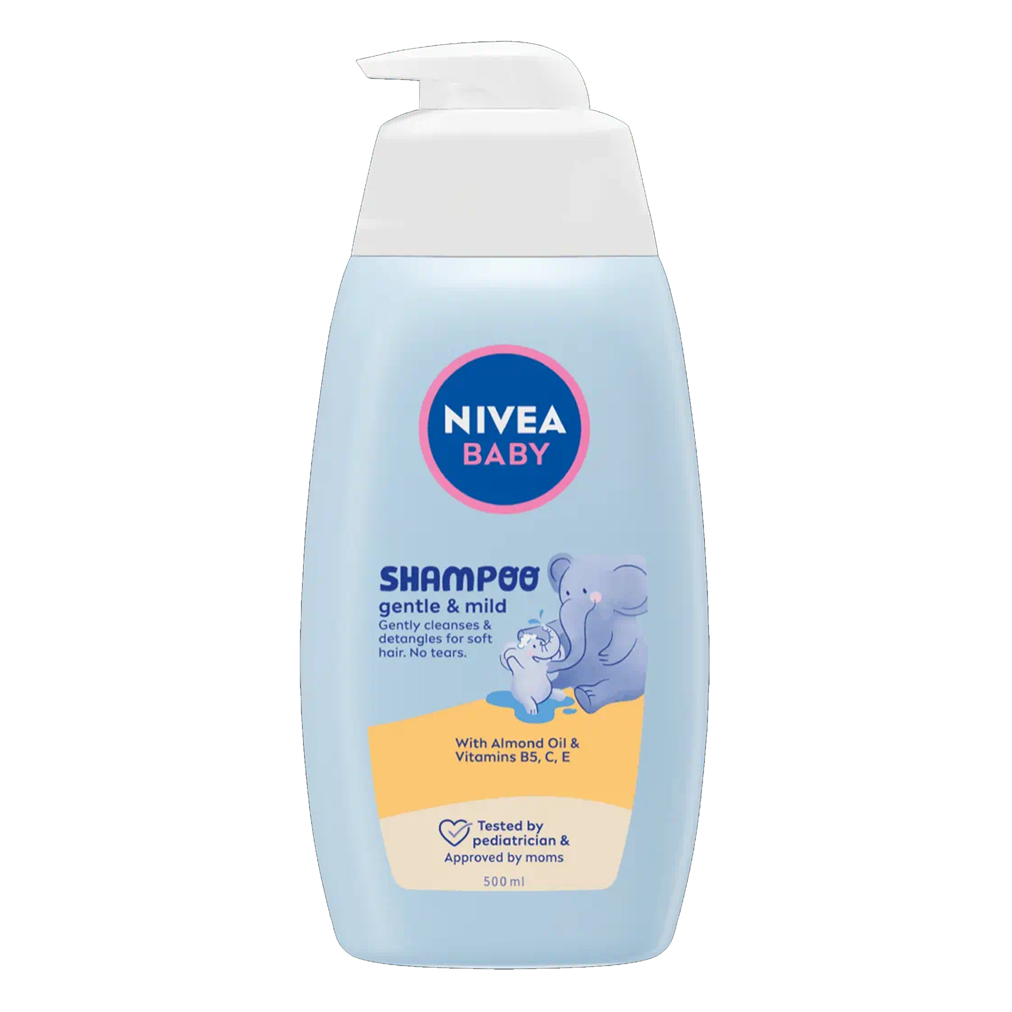 Sampon extra-delicat Gentle&Mild Baby, 500 ml, Nivea