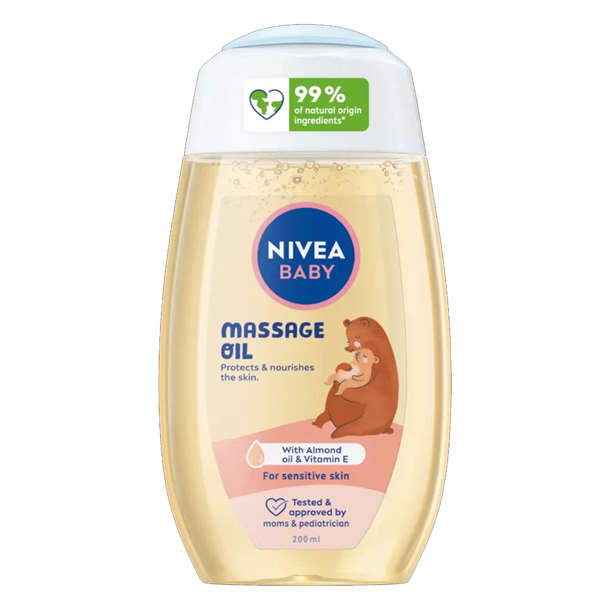 Ulei de masaj pentru bebelusi Baby, 200 ml, Nivea