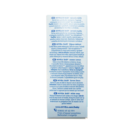 Sapun solid Mild Baby, 100 g, Nivea 618619