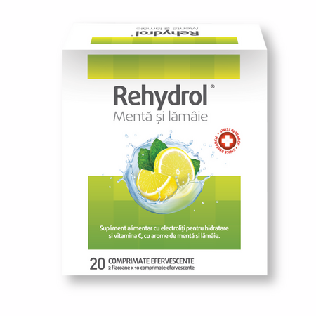 REHYDROL MENTA SI LAMAIE 20 CPR EFERVESCENTE  MBA PHARMA