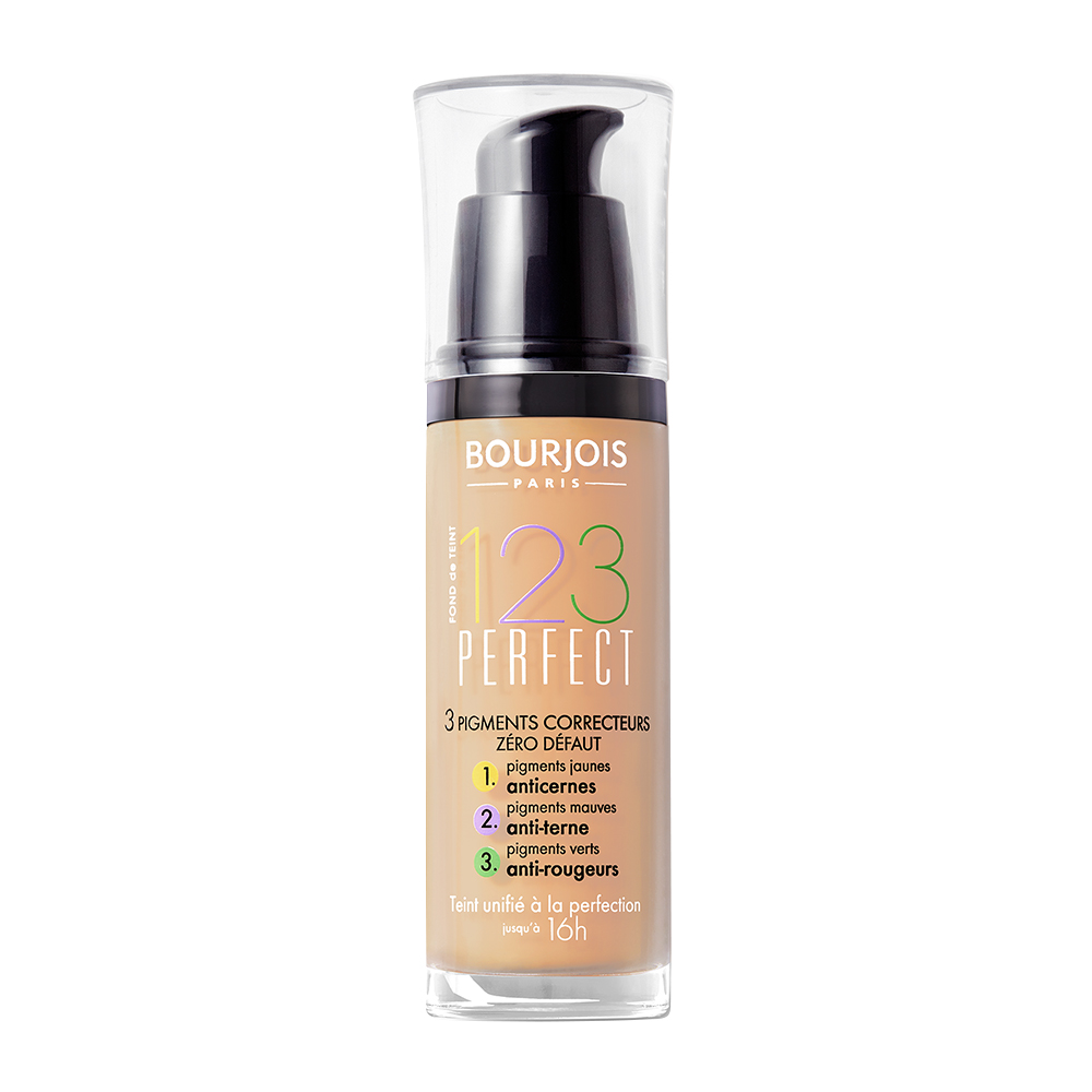 Fond de ten lichid 123 Perfect, 30ml, 54 Beige, Bourjois