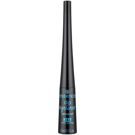 Tus de ochi rezistent la apa Dip Eyeliner 24h long-lasting, 01 - Black, 3 ml, Essence