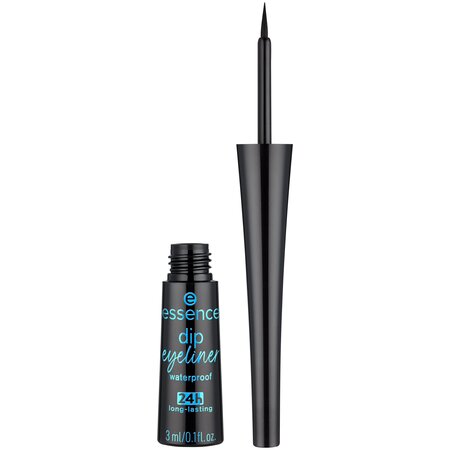 Tus de ochi rezistent la apa Dip Eyeliner 24h long-lasting, 01 - Black, 3 ml, Essence 618750