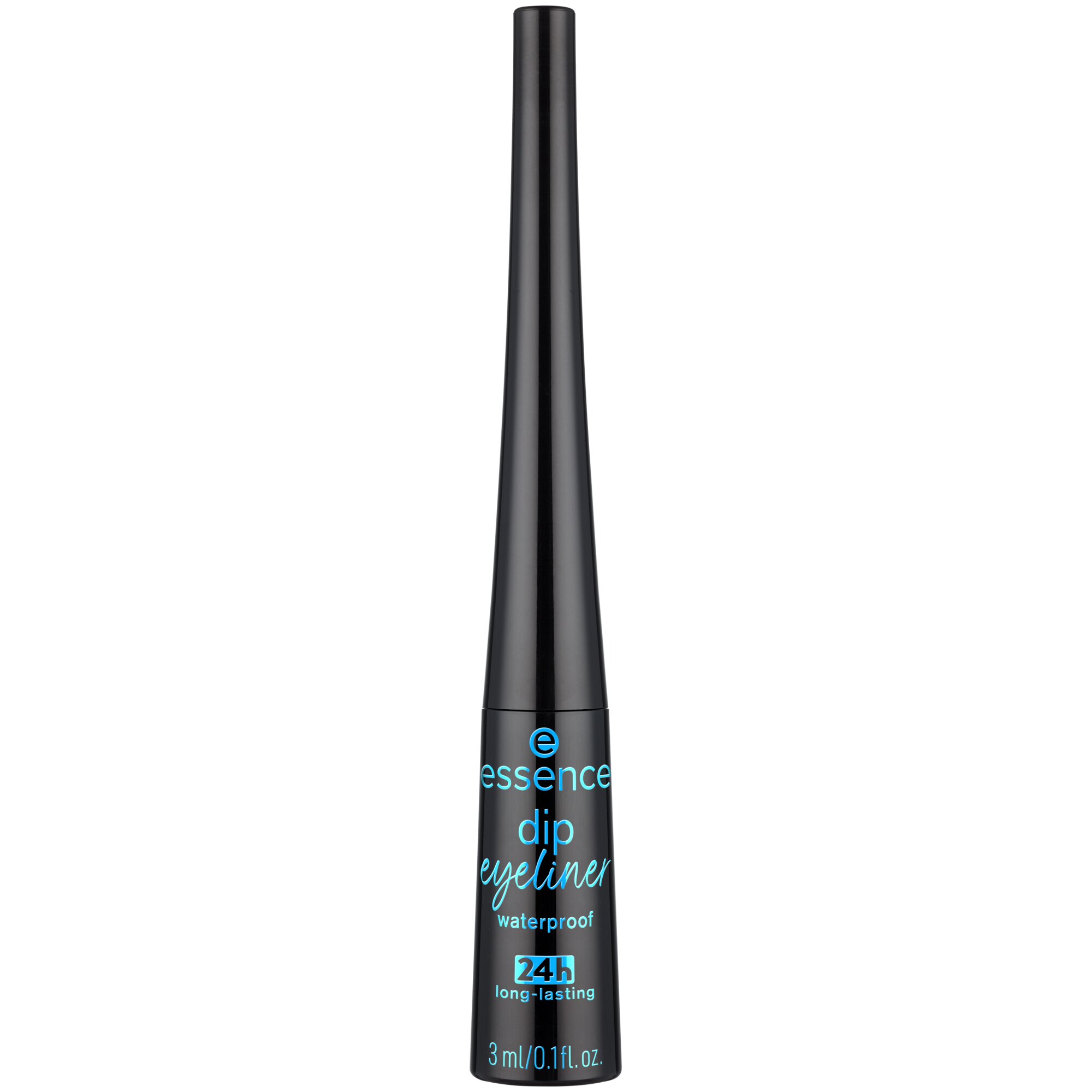 Tus de ochi rezistent la apa Dip Eyeliner 24h long-lasting, 01 - Black, 3 ml, Essence