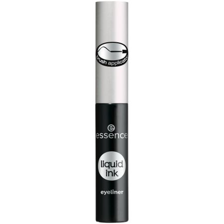 Tus de ochi rezistent la apa Liquid Ink Eyeliner, 01 Black, 3 ml, Essence