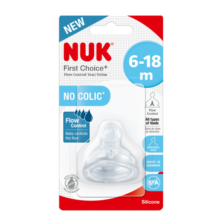 Tetina din silicon cu flux variabil