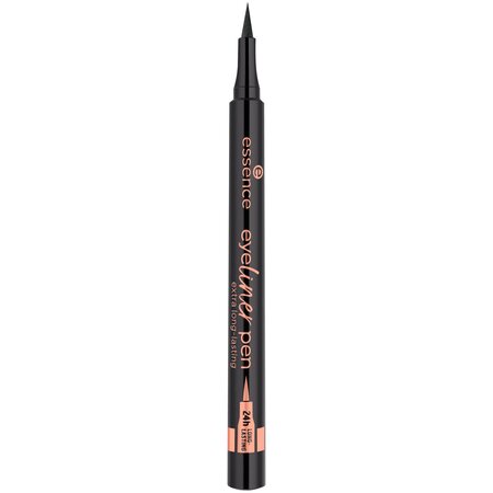 Tus de ochi eyeliner pen extra long-lasting, 010  Blackest Black, 1.1 ml, Essence 619107