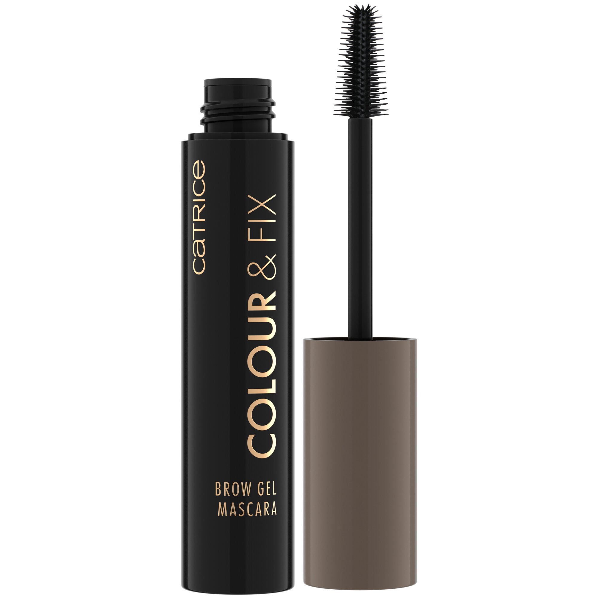 Mascara pentru sprancene Colour & Fix, 030 - Dark Brown, 5 ml, Catrice