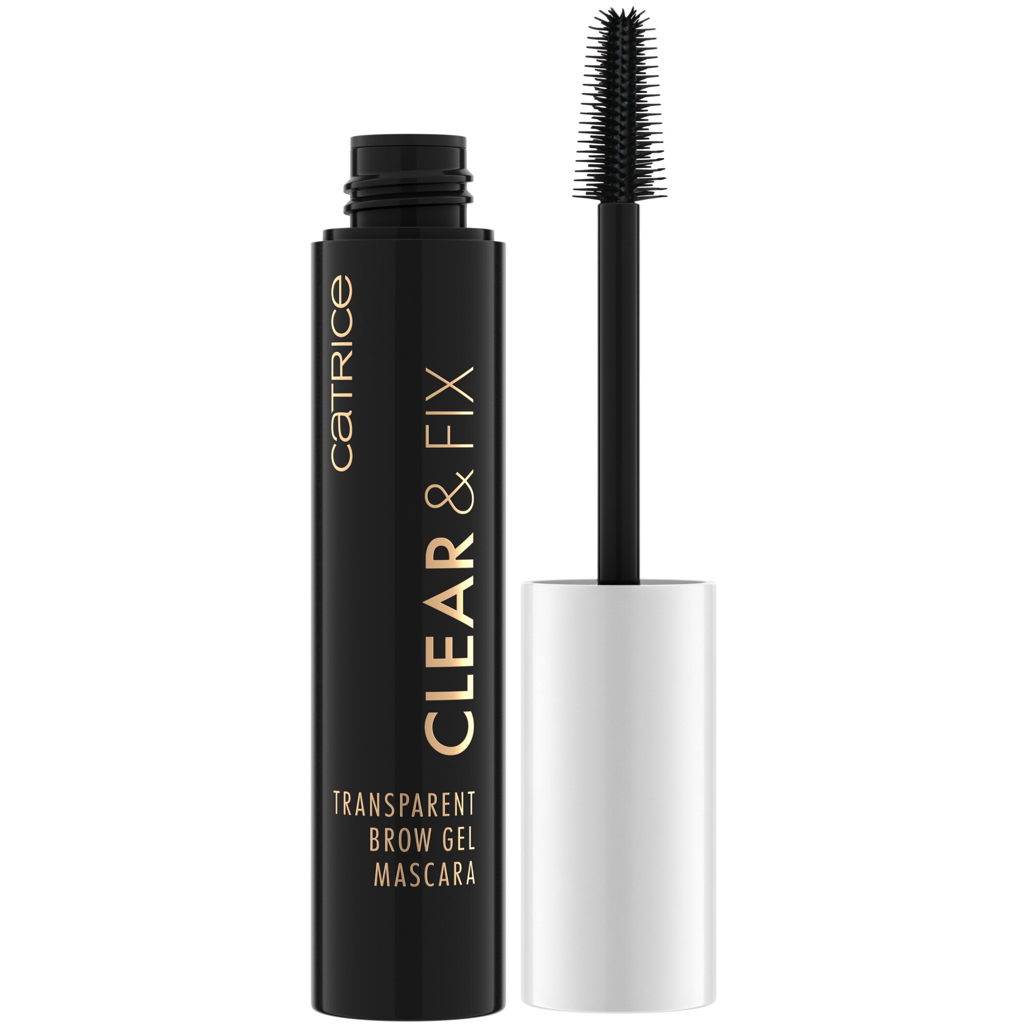 Mascara pentru sprancene Clear & Fix, 010 - Transparent, 5 ml, Catrice