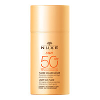 Crema gel cu textura lejera pentru ten normal - mixt cu protectie solara SPF50 Sun, 50 ml, Nuxe