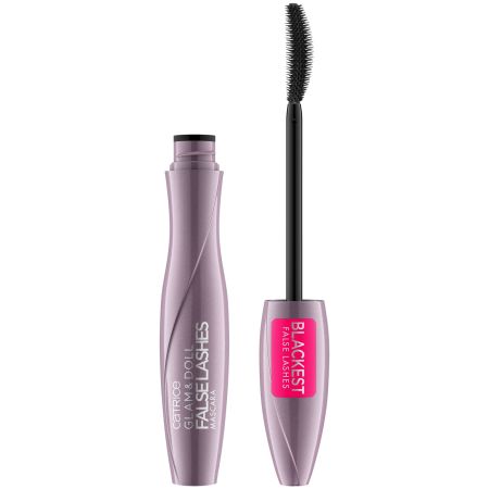 Mascara False Lashes Glam & Doll, 010 - Black, 9.5 ml, Catrice