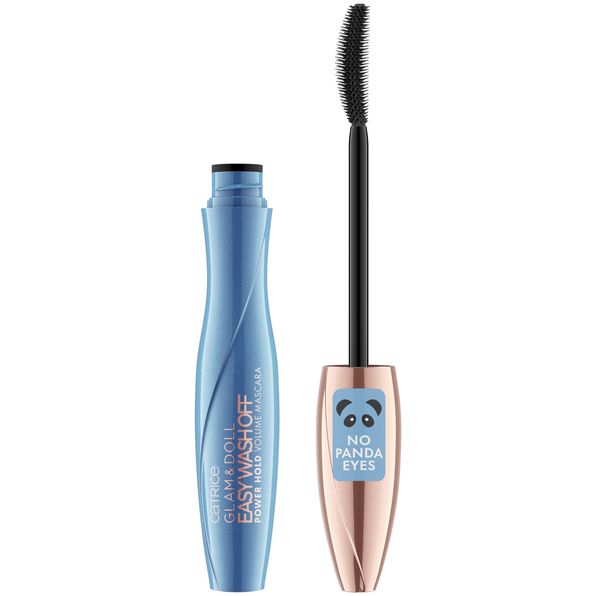 Mascara Glam & Doll Easy Wash Off Power Hold Volume, 010 - Ultra Black, 9 ml, Catrice