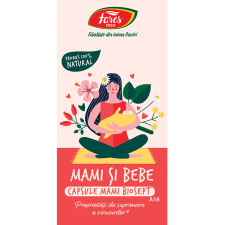 Biosept Mami si bebe, 30 capsule, Fares 721648