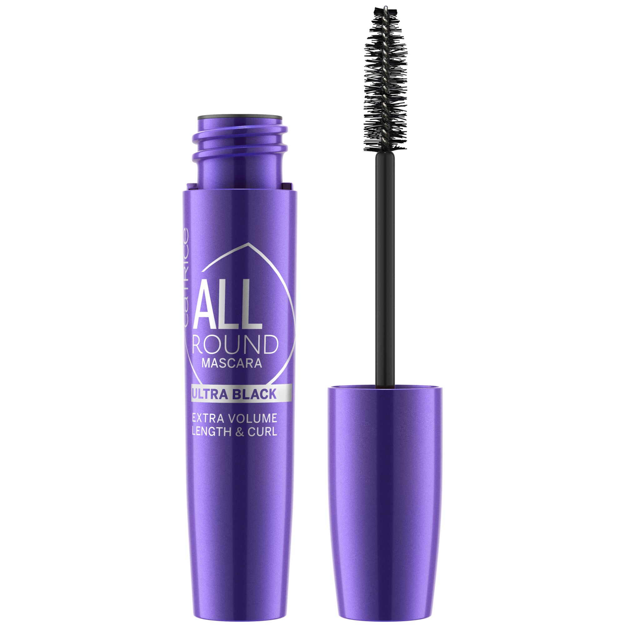 Mascara Allround Ultra Black, 010 - Blackest Carbon Black Ever, 11 ml, Catrice