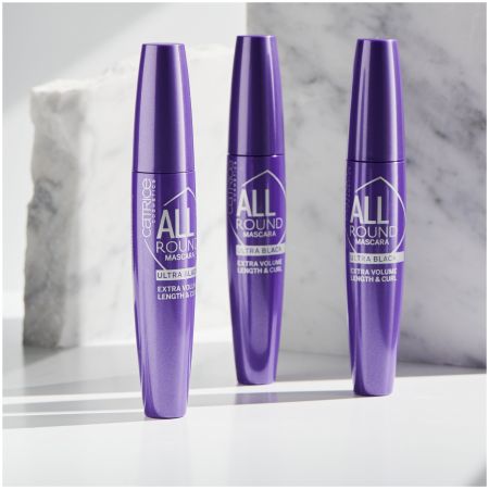 Mascara Allround Ultra Black, 010 - Blackest Carbon Black Ever, 11 ml, Catrice 619356