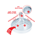 Tetina din silicon masura S Nature Sense, 0-6 luni, 2 buc, Nuk 456225
