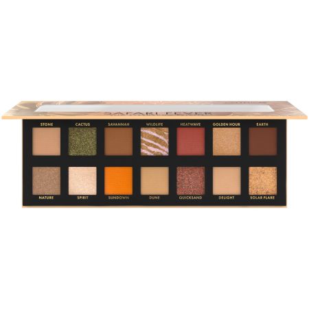 Paleta farduri pentru ochi Safari Fever Slim, 010 - Wild Life, 10.6 g, Catrice