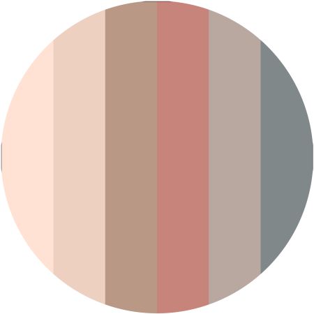 Paleta farduri pentru ochi The Dusty Matte, 9 g, Catrice 619471