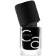 Lac pentru unghii cu gel Iconails Gel Lacquer, 20 - Black To The Routes, 10.5 ml, Catrice 619611