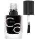 Lac pentru unghii cu gel Iconails Gel Lacquer, 20 - Black To The Routes, 10.5 ml, Catrice 619601