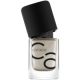 Lac pentru unghii cu gel Iconails Gel Lacquer, 155 - SILVERstar, 10.5 ml, Catrice 619766