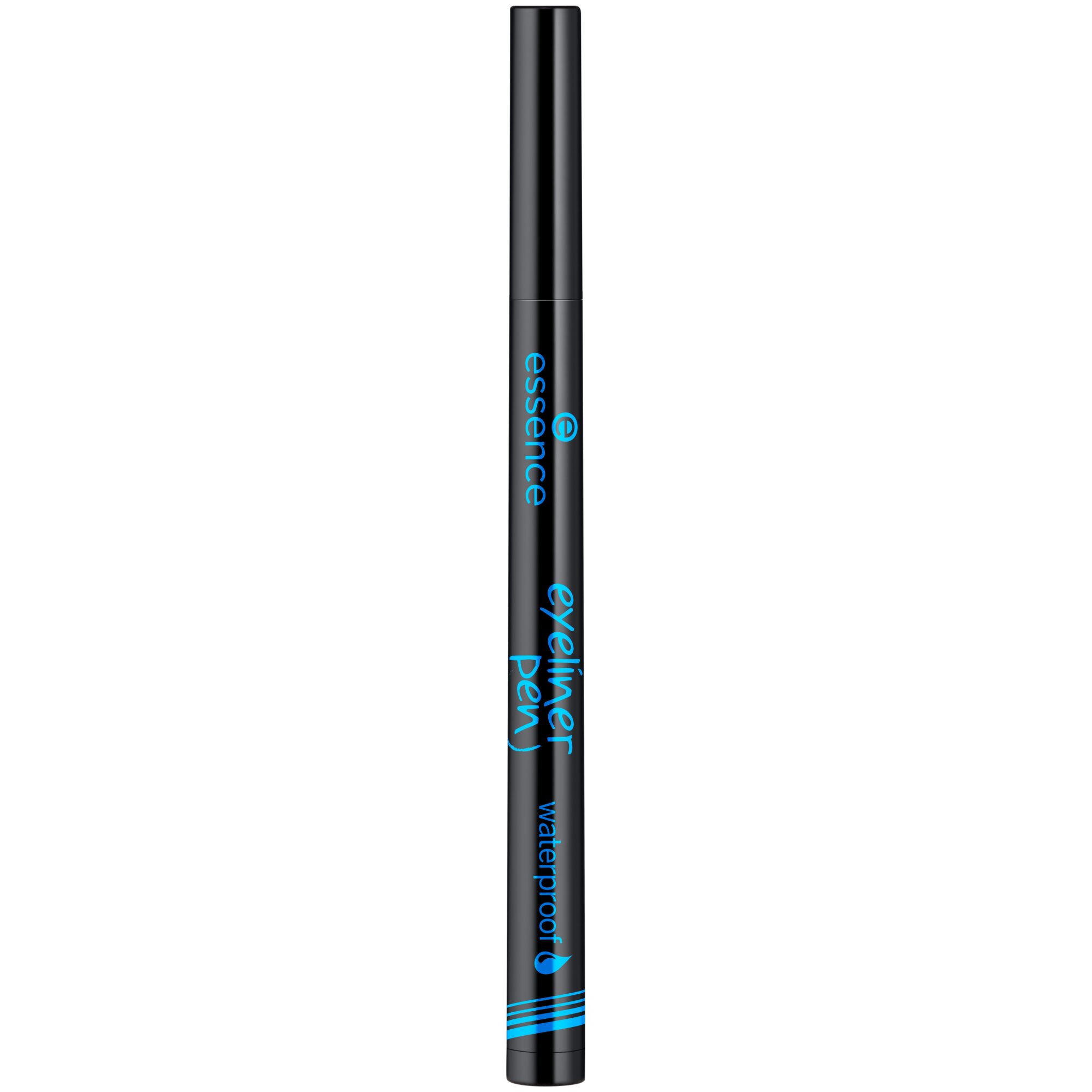 Tus de ochi carioca rezistent la apa Eyeliner Pen, 01 Black, 1 ml, Essence