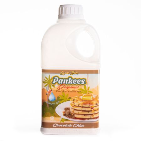 Mix de faina pentru pancake si waffle Chocolate Chips Pankees, 290g, Lucas Bites