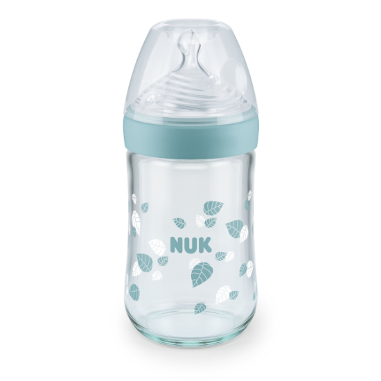 Biberon Nature Sense Sticla, 0-6luni, 240ml, Nuk