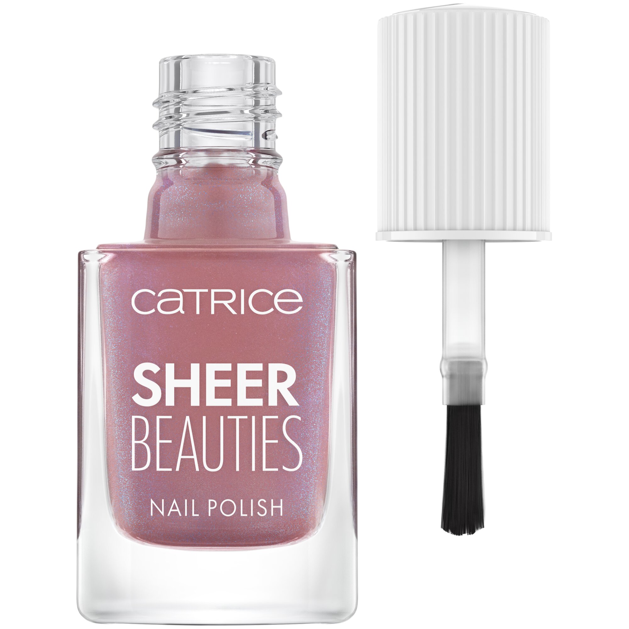 Lac pentru unghii Sheer Beauties, 080 - To Be ContiNUDEd, 10.5 ml, Catrice