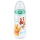 Biberon cu tetina din silicon PP Disney, marimea M, 0-6 luni, 300 ml, Nuk 456252