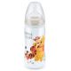 Biberon cu tetina din silicon PP Disney, marimea M, 0-6 luni, 300 ml, Nuk 456250