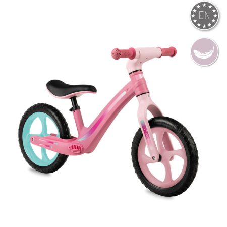 Bicicleta fara pedale Mizo, +3 ani, Pink, Momi 619992