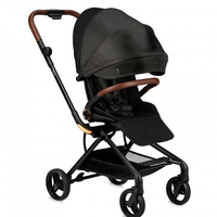Carucior Reversibil 360° Adelle, +6 luni, Black Gold, Momi