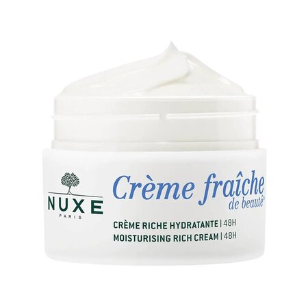 Crema de fata intens hidratanta 48h Creme Fraiche de Beaute, 50 ml, Nuxe 620136
