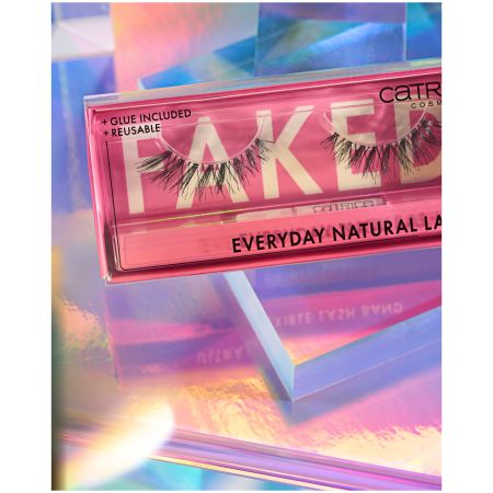 Gene false Faked Everyday Natural Lashes, 1 pereche, Catrice 620164