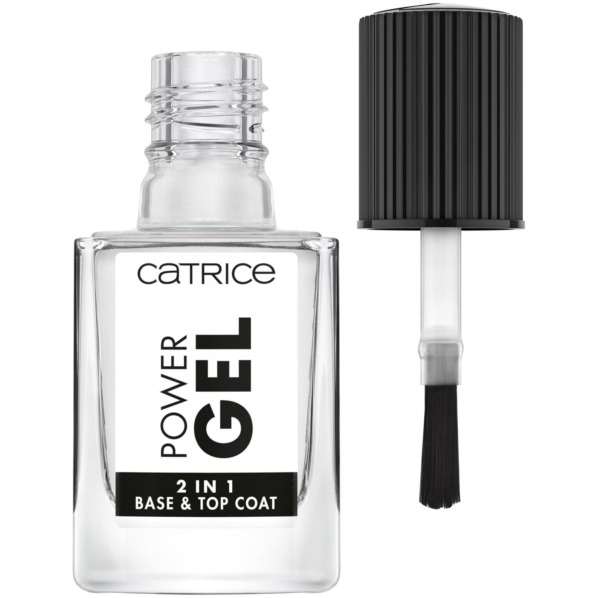 Baza si top gel pentru unghii 2 in 1 Catrice Power Gel, 10.5 ml, Catrice